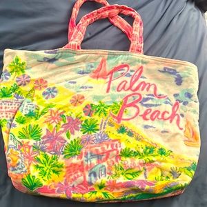 Lilly Pulitzer beach tote